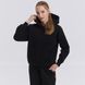 Худі унісекс oversize чорне 712-321-842 фото 4